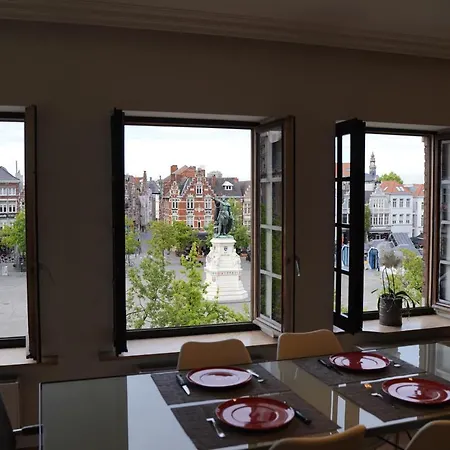 Greatest View & Location In Ghent Апартаменти Гент